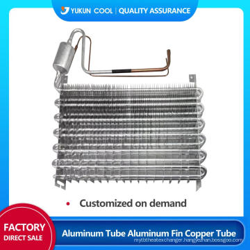 Long Size Commercial Cooler Finned Evaporator